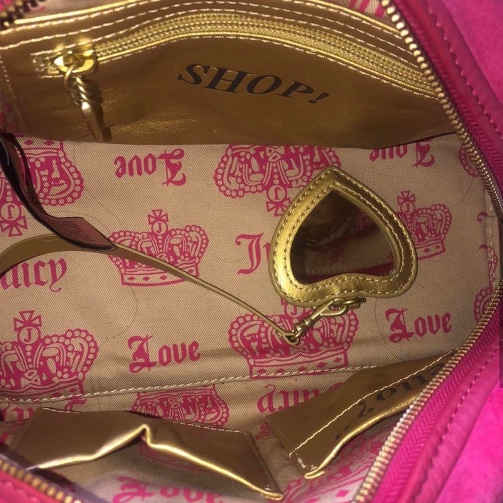 SOLD Juicy Couture Pink Bowler Bag ❤️🔥 - Picture 2 of 4